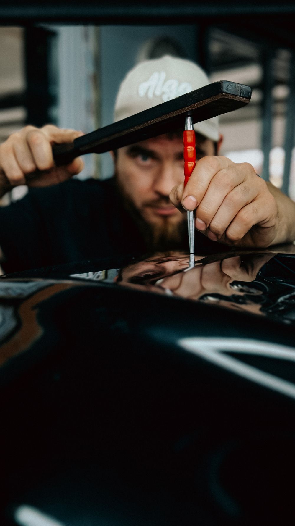 Repairing a dent
